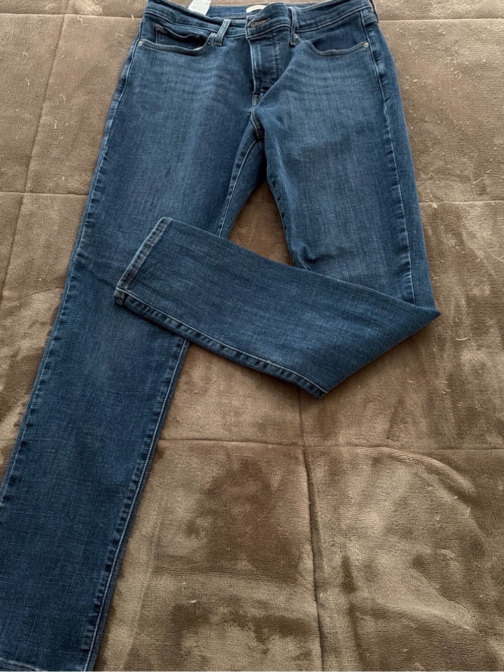 Signature by Levi Strauss Women’s Skinny Jeans - Dark Blue Denim